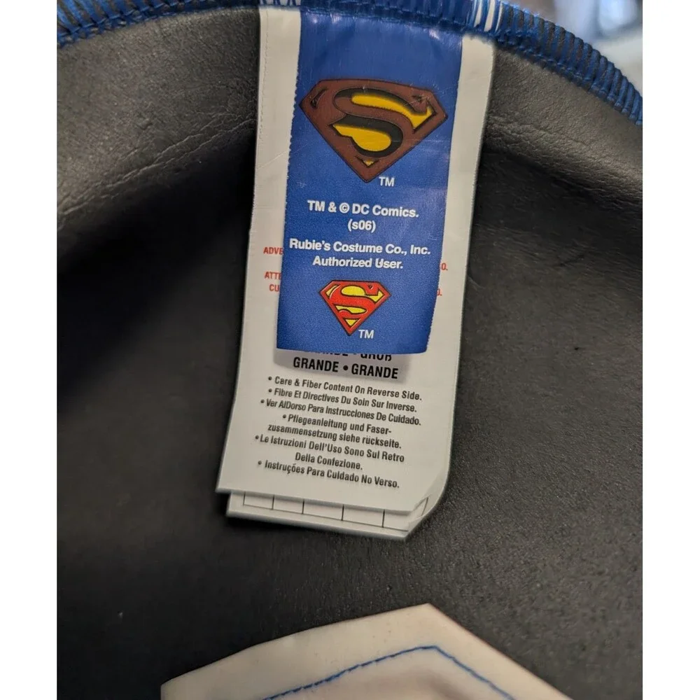 DC Comics 2006 Rubie's Muscled Chest Superman Men's Halloween Costume Large